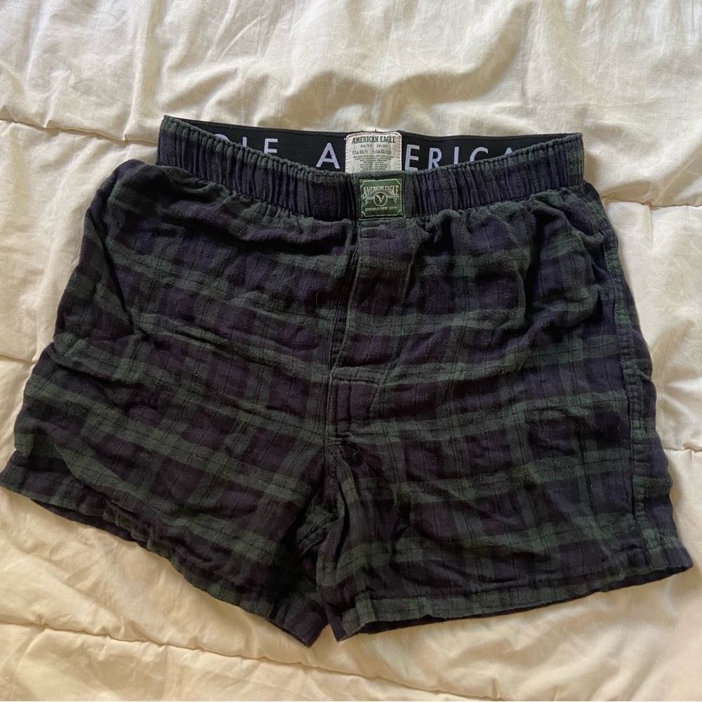 american eagle plaid boxer shorts